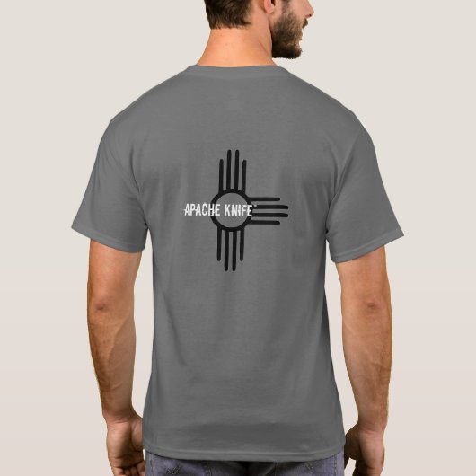 Apache Knife® 🇺 Apache Knife NM T-Shirt (Achterkant)