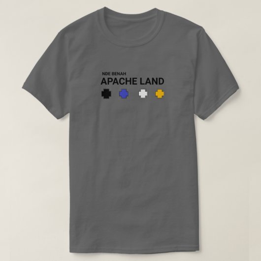 Apache Knife® Apache Land #18 T-shirt (Design voorkant)