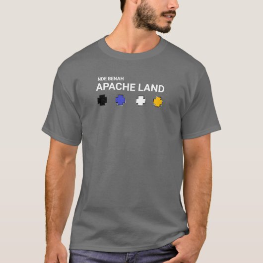 Apache Knife® Apache Land #19 T-shirt (Voorkant)
