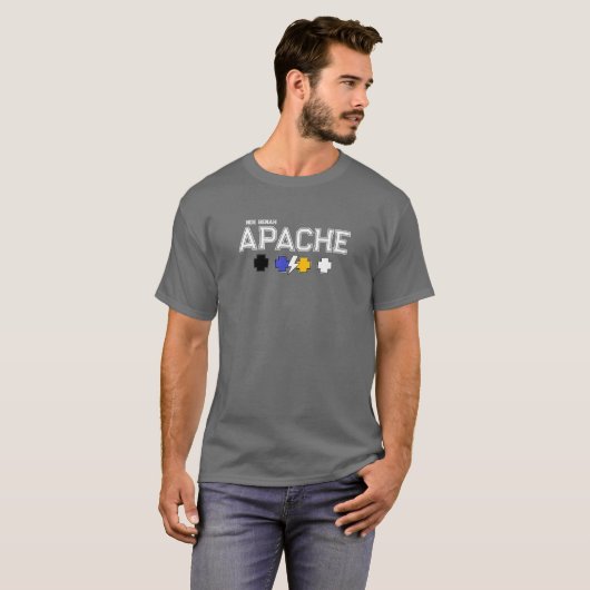 Apache Knife® Apache Land 1. T-Shirt (Voorkant volledig)