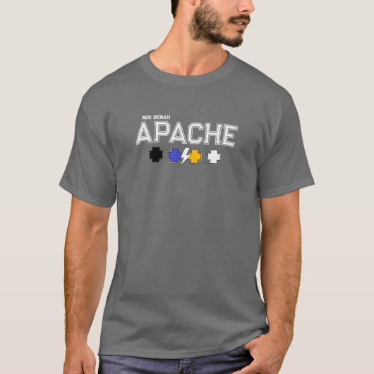 Apache Knife® Apache Land 1. T-Shirt (Voorkant)