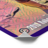 Apache Knife®™ 🇺 Robert Redvether 2.Poster Poster (Hoek)