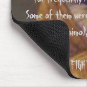 Apache Knife vecht- en gevechtstactieken Muismat (Hoek)