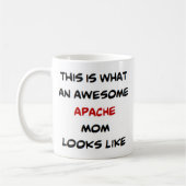 apache mama, geweldige koffiemok (Links)
