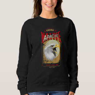 Apache Native American Eagle Spirit Vintage Eer  Trui
