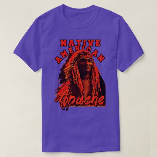 Apache Native American T-shirt (Design voorkant)