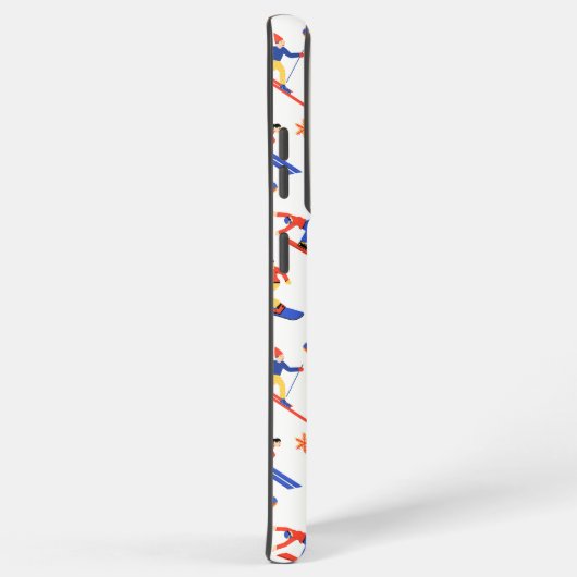 Apache New Mexico Mountain Ski Snowboard patroon Samsung Galaxy Hoesje (Rechterkant)