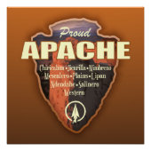 Apache (pijlpunt) perfect poster (Voorkant)