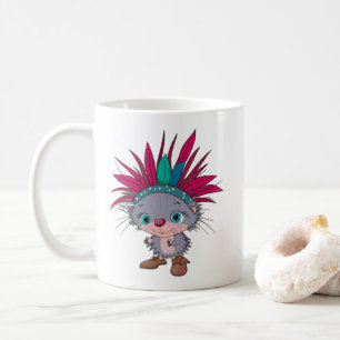 Apache porcupine koffiemok