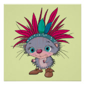 Apache porcupine perfect poster (Voorkant)