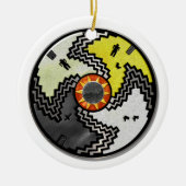 Apache Pride Native American Tribal Keramisch Ornament (Voorkant)