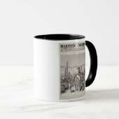 Apache Scouts leidt legerpatrouille op vervolging  Mok (Voorkant rechts)