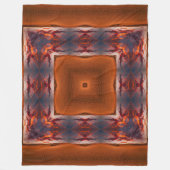 Apache Shaman Native Desert Tribal Spirit Mandala Fleece Deken (Voorkant)