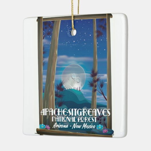 Apache-Sitgreaves National Forest Keramisch Ornament (Links)