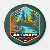 Apache Sitgreaves National Forest  Magneet (Voorkant)