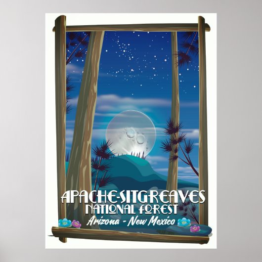 Apache-Sitgreaves National Forest Poster (Voorkant)