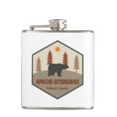 Apache-Sitgreaves National Forests Arizona Beer Heupfles (Voorkant)