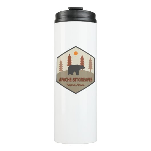 Apache-Sitgreaves National Forests Arizona Beer Thermosbeker (Voorkant)