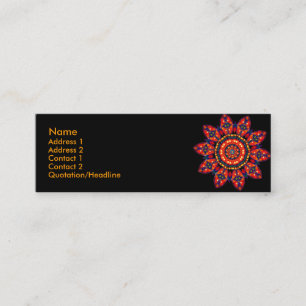 Apache Star-profielkaarten Mini Visitekaartje