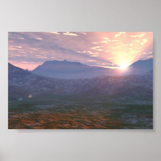 Apache Sunrise Poster (Voorkant)