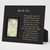 Apache Tear Crystal Fairy Fotoplaat (Zijkant)