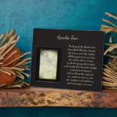 Apache Tear Crystal Fairy Fotoplaat (Zijkant)