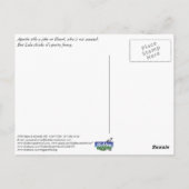 Apache Tells a Joke Briefkaart (Achterkant)