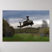 Apache ter plaatse poster (Voorkant)