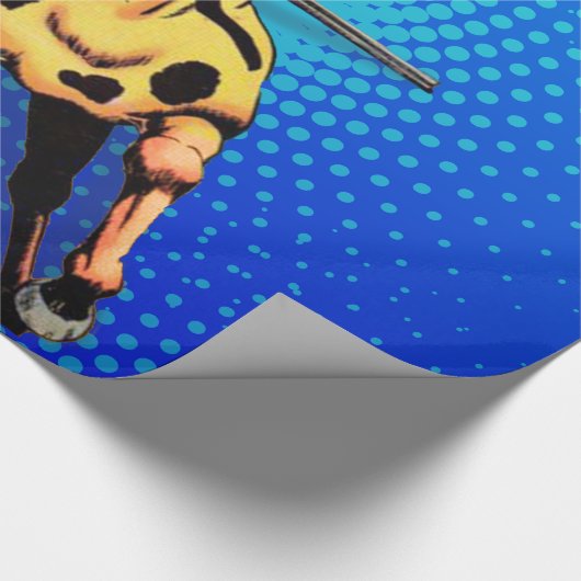 Apache Trail #1, Inheemse Amerikaan op Horseback Cadeaupapier (Hoek)