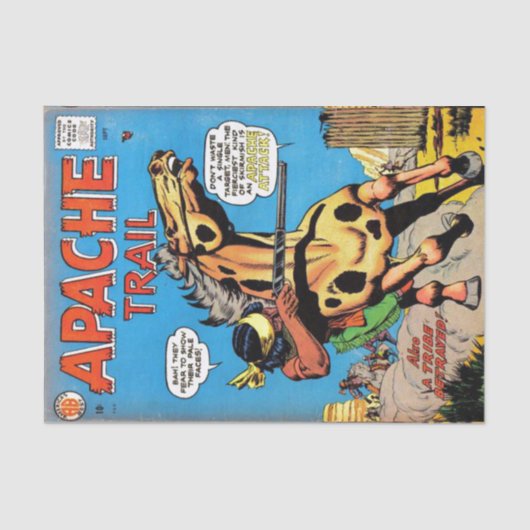 Apache Trail #1 Tissuepapier (Voorkant)