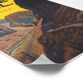 Apache Trail of Arizona Vintage Travel Poster (Hoek)