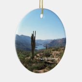 Apache Trail Saguaro Keramisch Ornament (Rechts)