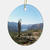 Apache Trail Saguaro Keramisch Ornament (Links)