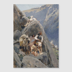 Apache Tribe Vechten tegen Amerikaanse Indiaanse O