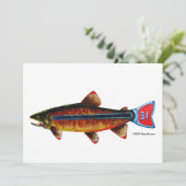 Apache Trout Bedankkaart (Staand voorkant)