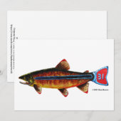 Apache Trout Bedankkaart (Voorkant / Achterkant)
