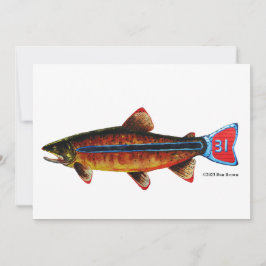 Apache Trout Bedankkaart