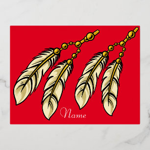 Apache-veren Thunder_Cove Folie Feestdagen Briefkaart