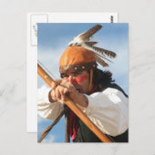 Apache Warrior Briefkaart (Voorkant / Achterkant)