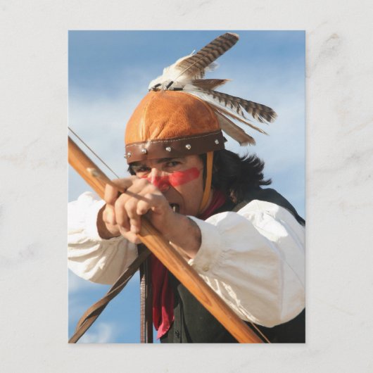 Apache Warrior Briefkaart (Voorkant)