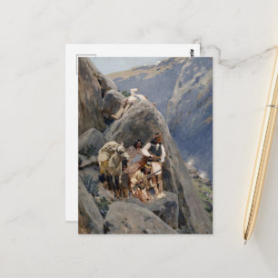 Apache Warriors: hinderlaag voor Amerikaanse caval Briefkaart