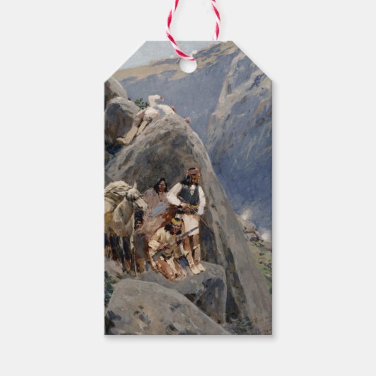 Apache Warriors: hinderlaag voor Amerikaanse caval Cadeaulabel (Voorkant)