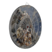 Apache Warriors: hinderlaag voor Amerikaanse caval Dartbord (Voorkant Links)