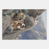 Apache Warriors: hinderlaag voor Amerikaanse caval Inpakpapier Vel (Voorkant 2)