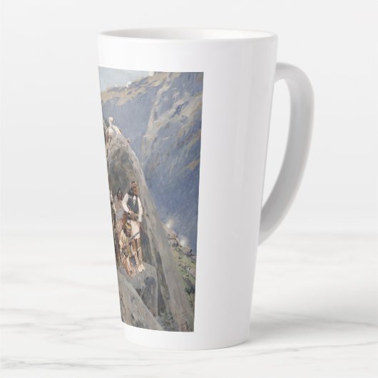 Apache Warriors: hinderlaag voor Amerikaanse caval Latte Mok (Rechterhoek)