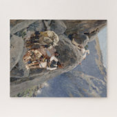 Apache Warriors: hinderlaag voor Amerikaanse caval Legpuzzel (Horizontaal)