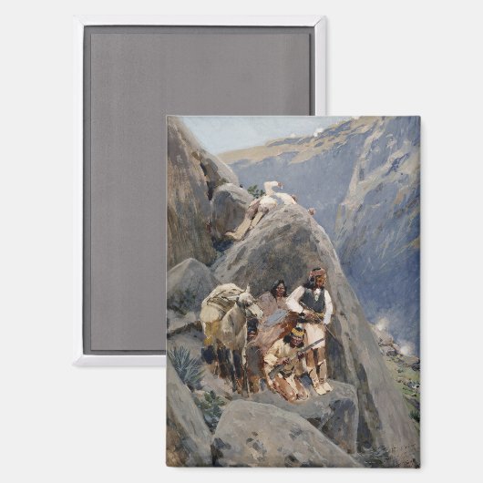 Apache Warriors: hinderlaag voor Amerikaanse caval Magneet (Voorkant / Achterkant)