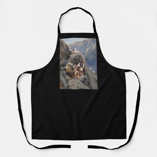 Apache Warriors: hinderlaag voor Amerikaanse caval Schort (Voorkant)