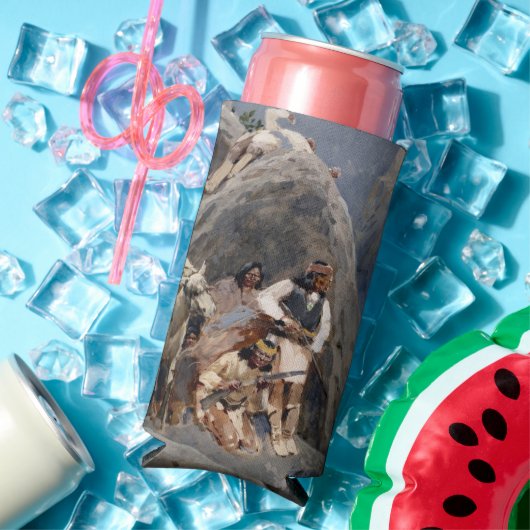 Apache Warriors: hinderlaag voor Amerikaanse caval Seltzer Blikjeskoeler (Insitu Zomer)