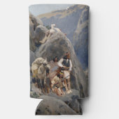 Apache Warriors: hinderlaag voor Amerikaanse caval Seltzer Blikjeskoeler (Achterkant)